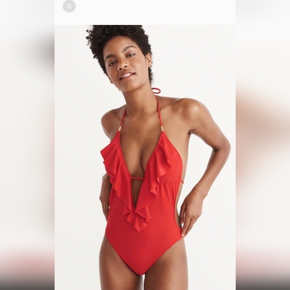 Abercrombie & Fitch Other - Abercrombie & Fitch Cheeky Ruffle  Swimsuit